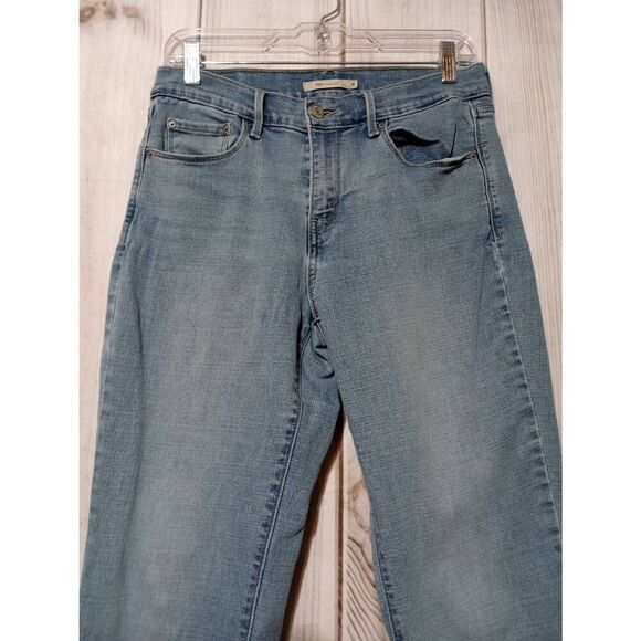 Levi's Jeans Ladies 8 505 Straight Light Wash‎ - Picture 3 of 8